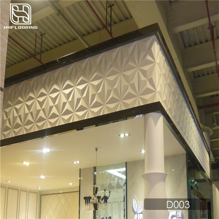 Modern 3D PVC wall tiles