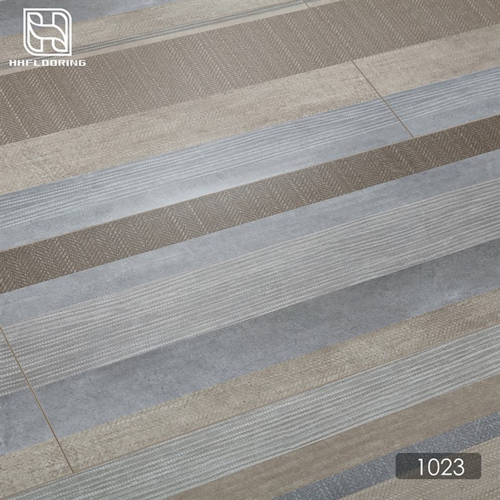 Dark brown stripe laminate