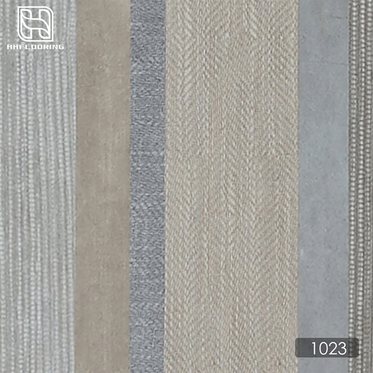 Carpet look laminate flooring