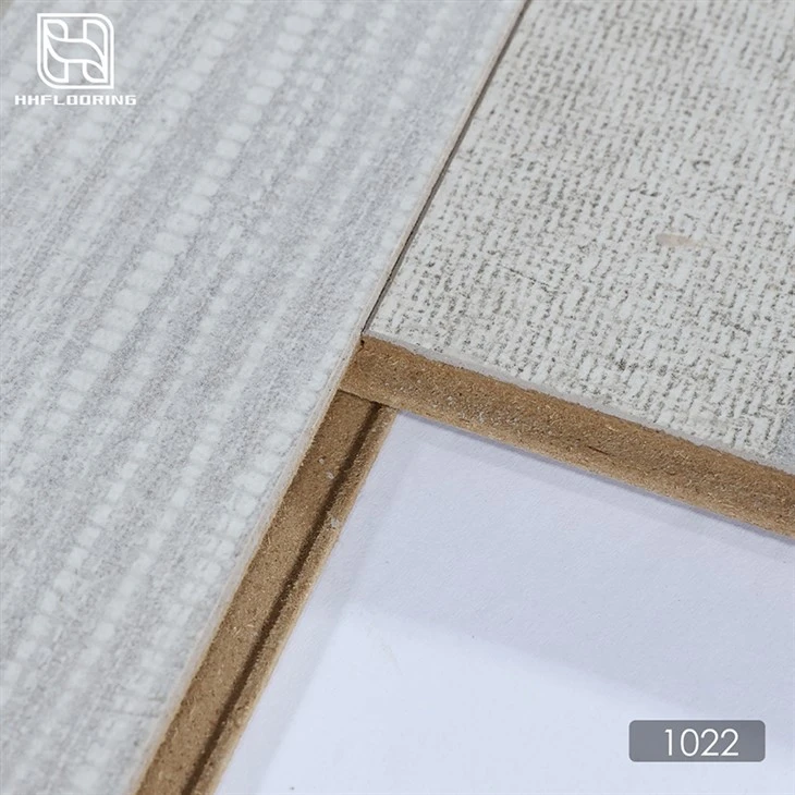 Soft texture laminate flooring