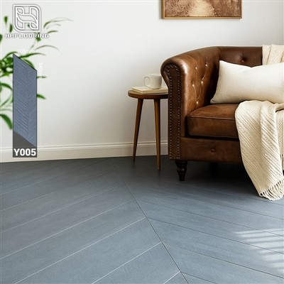 ลามิเนตพื้นไม้ปาร์เก้สีเทา