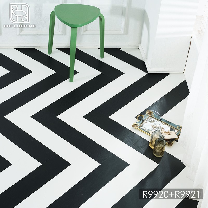 black and white PVC flooring manufacturer
