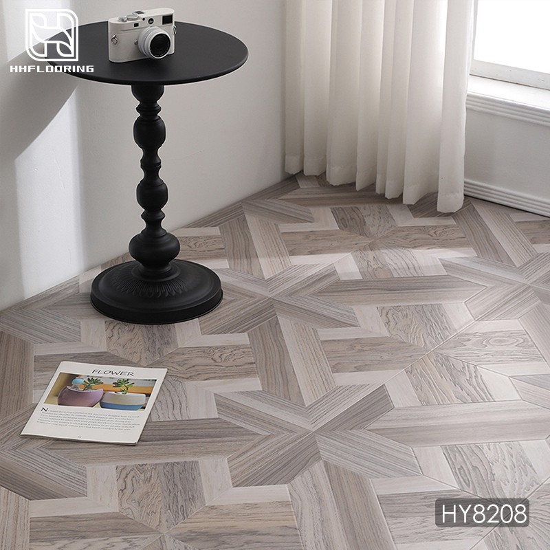 พื้นลามิเนตสีเทา