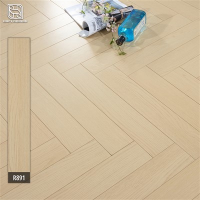 พื้นไม้ลามิเนตลายก้างปลา