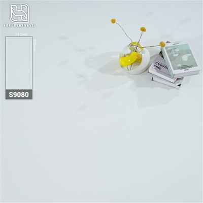 พื้นไวนิลสีขาวธรรมดา